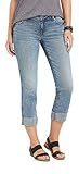 maurices Women's Denimflex TM Slim Straight Crop Jean 8 Medium Sandblast | Amazon (US)