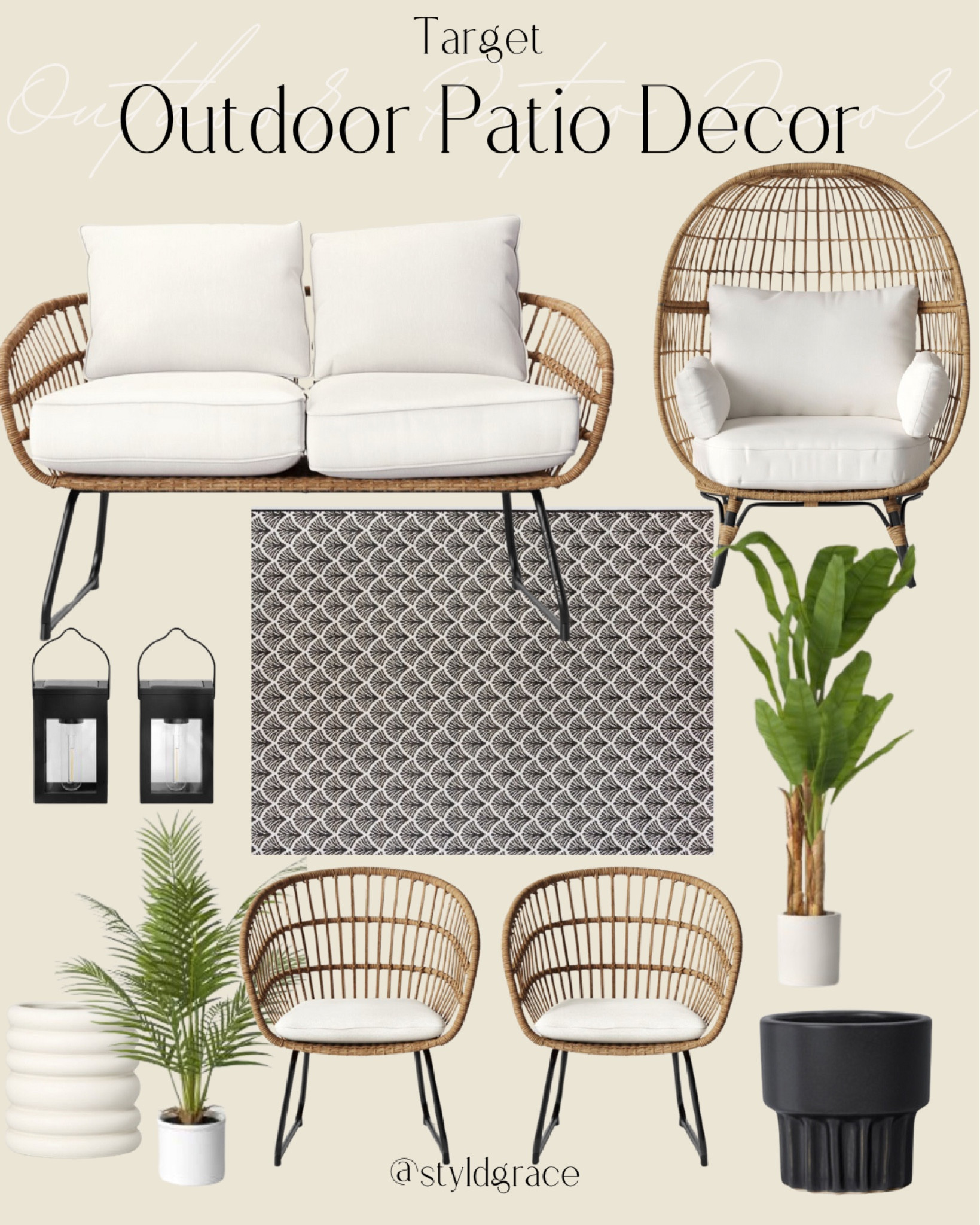 Target outdoor patio decor 🎯

Outdoor patio, patio refresh, patio decor, target patio, patio decor idea, spring patio decor, spring patio furniture, patio furniture, target patio furniture 

#LTKhome #LTKxTarget