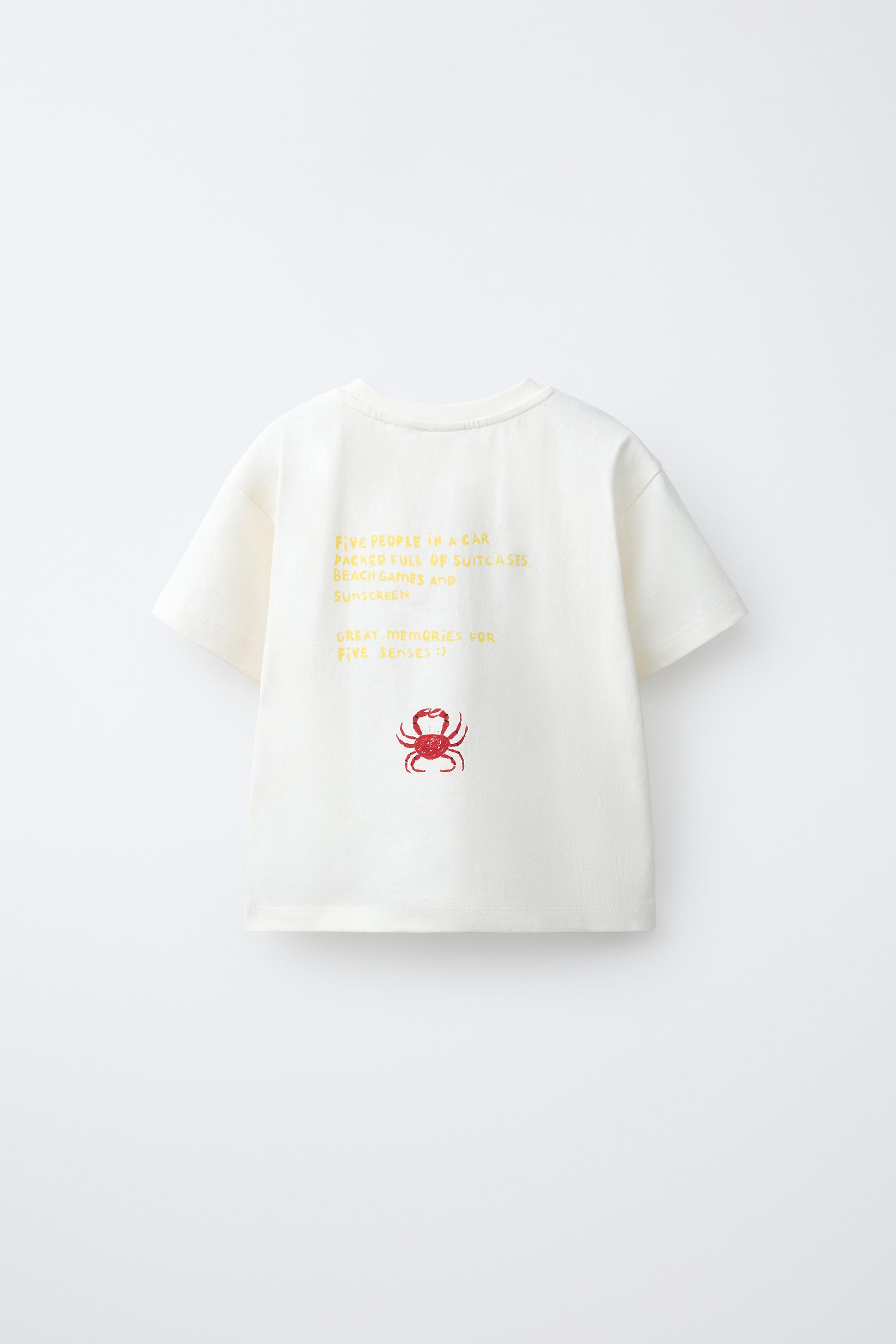 CRAB T-SHIRT ISABELLE VANDEPLASSCHE © | Zara UK