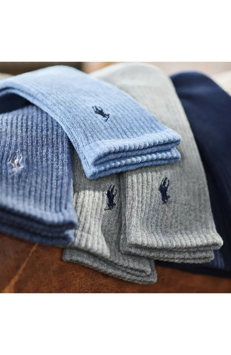 Polo Ralph Lauren Assorted 6-Pack Crew Socks | Nordstrom | Nordstrom