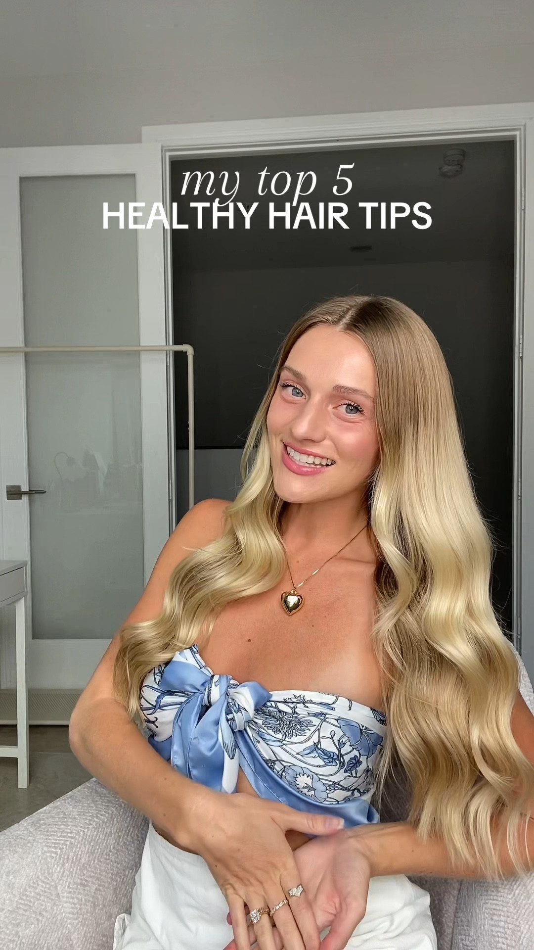 Shop my hair ties & favorite styling wand 🩵 