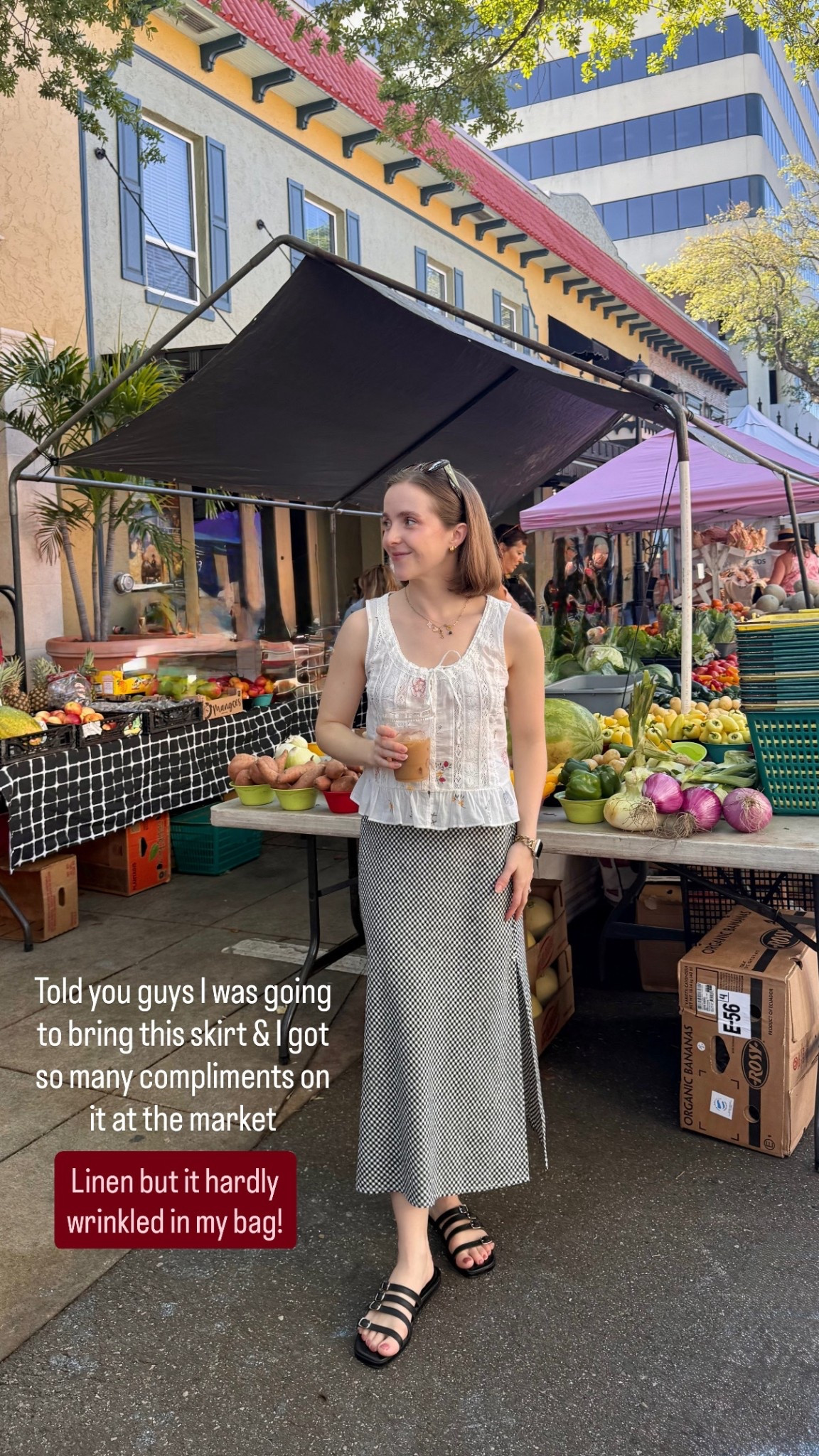 Florida linen look of the day 
Xs petite skirt on sale  xs linen blouse 25% off 
 


#LTKootd #LTKPetite #LTKSaleAlert