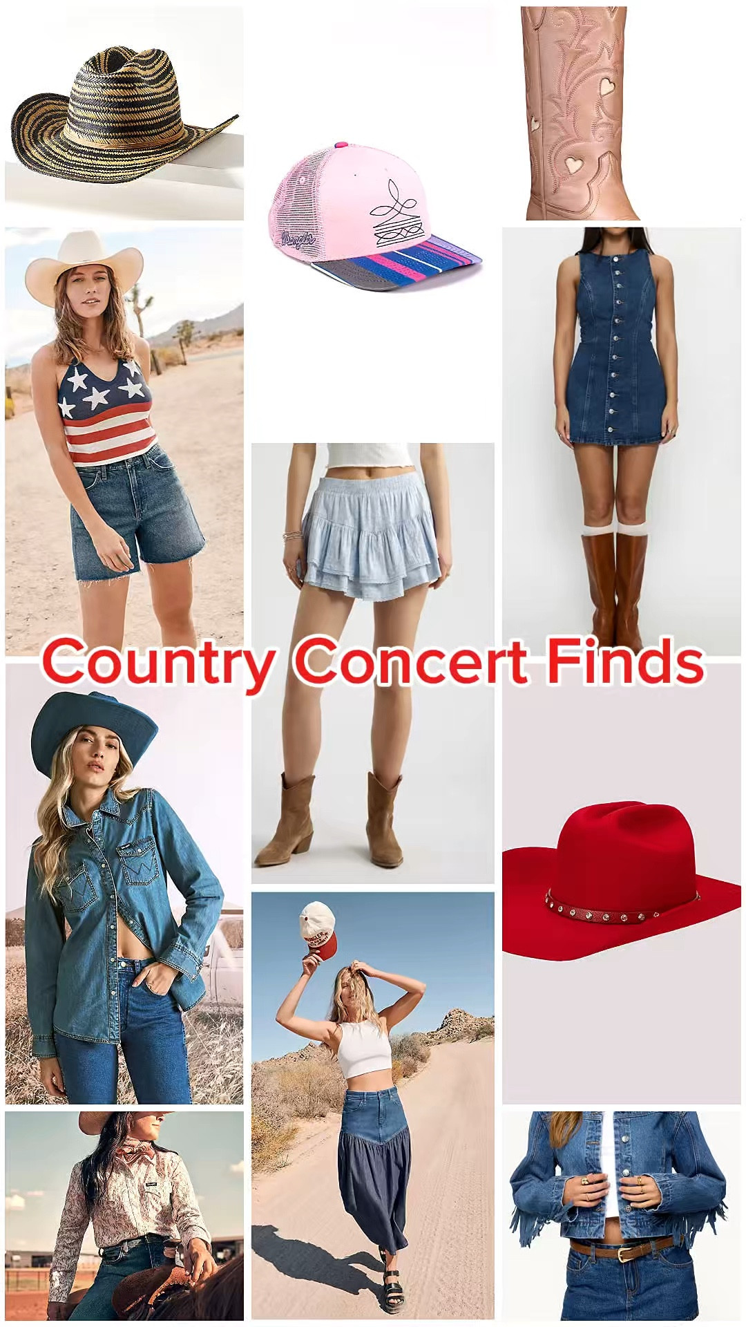 Warmer weather brings festivals, outdoor converts and rodeos. Are you ready??? These finds will allow you to embrace your inner cowgirl. Add a dash of western wear or go full cowgirl! 

#LTKFestival #LTKTravel #LTKOver40