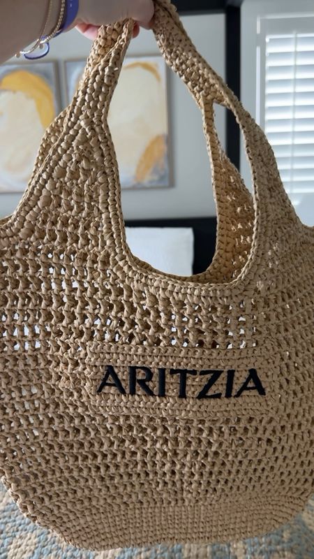 Spring/summer beach bag on the go! Love this and detail is so good!! 

#LTKSwim #LTKSeasonal #LTKTravel