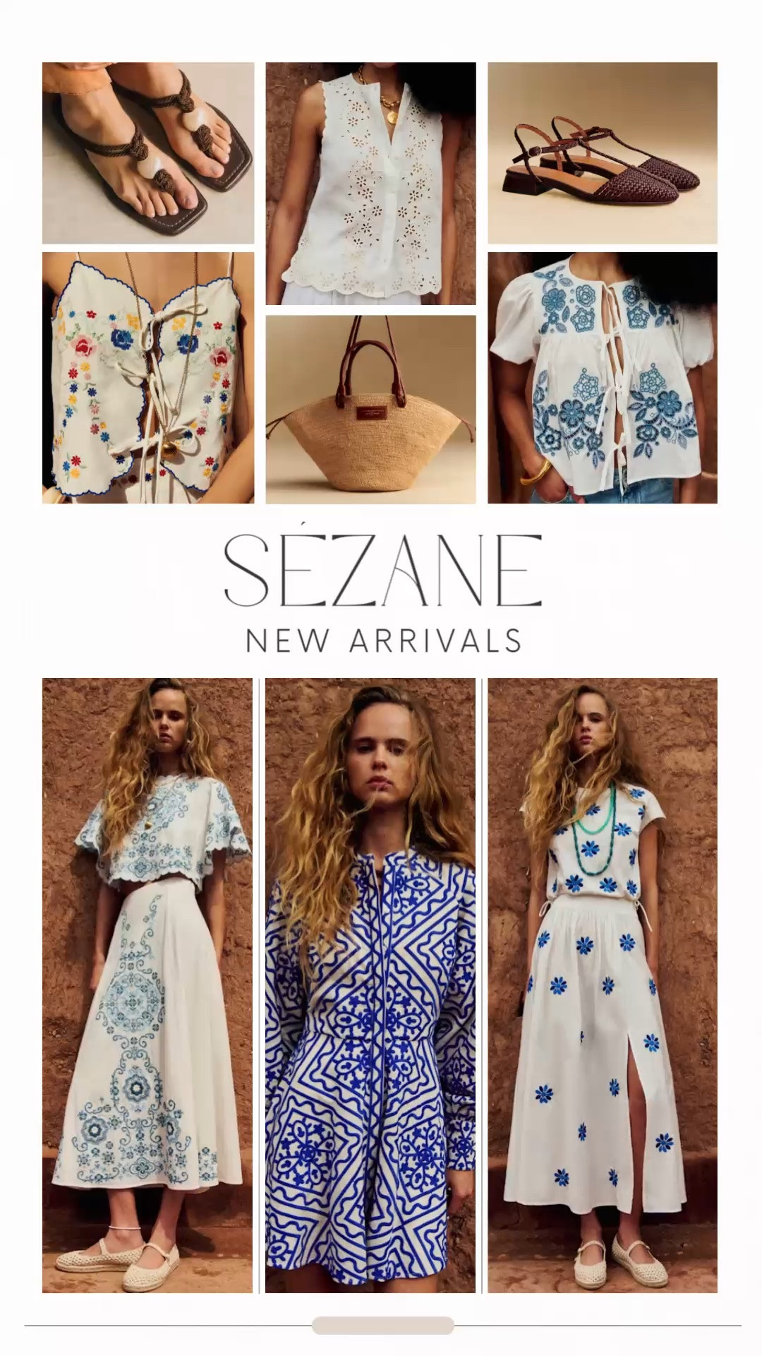 new arrivals at Sézane perfect for spring and summer
.
.

resort vacation outfit. spring dress. spring outfit. summer aesthetic. summer vibes. summer looks. vacation outfits. beach outfit. 

#LTKSeasonal #LTKsummer #LTKspring  #LTKstyletip