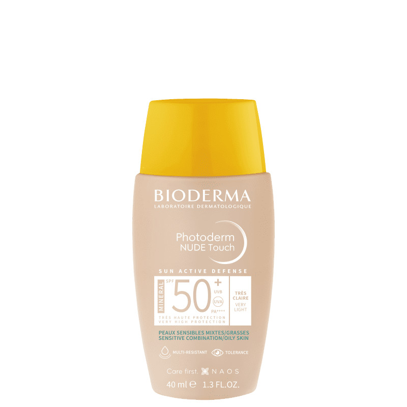 Bioderma Photoderm Nude Touch FPS 50+ Muito Claro
        
              - Protetor Solar Facial ... | Beleza Na Web (BR)
