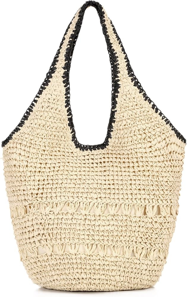 Oweisong Beach Bags for Women Woven Summer Purses 2026 | Amazon (US)