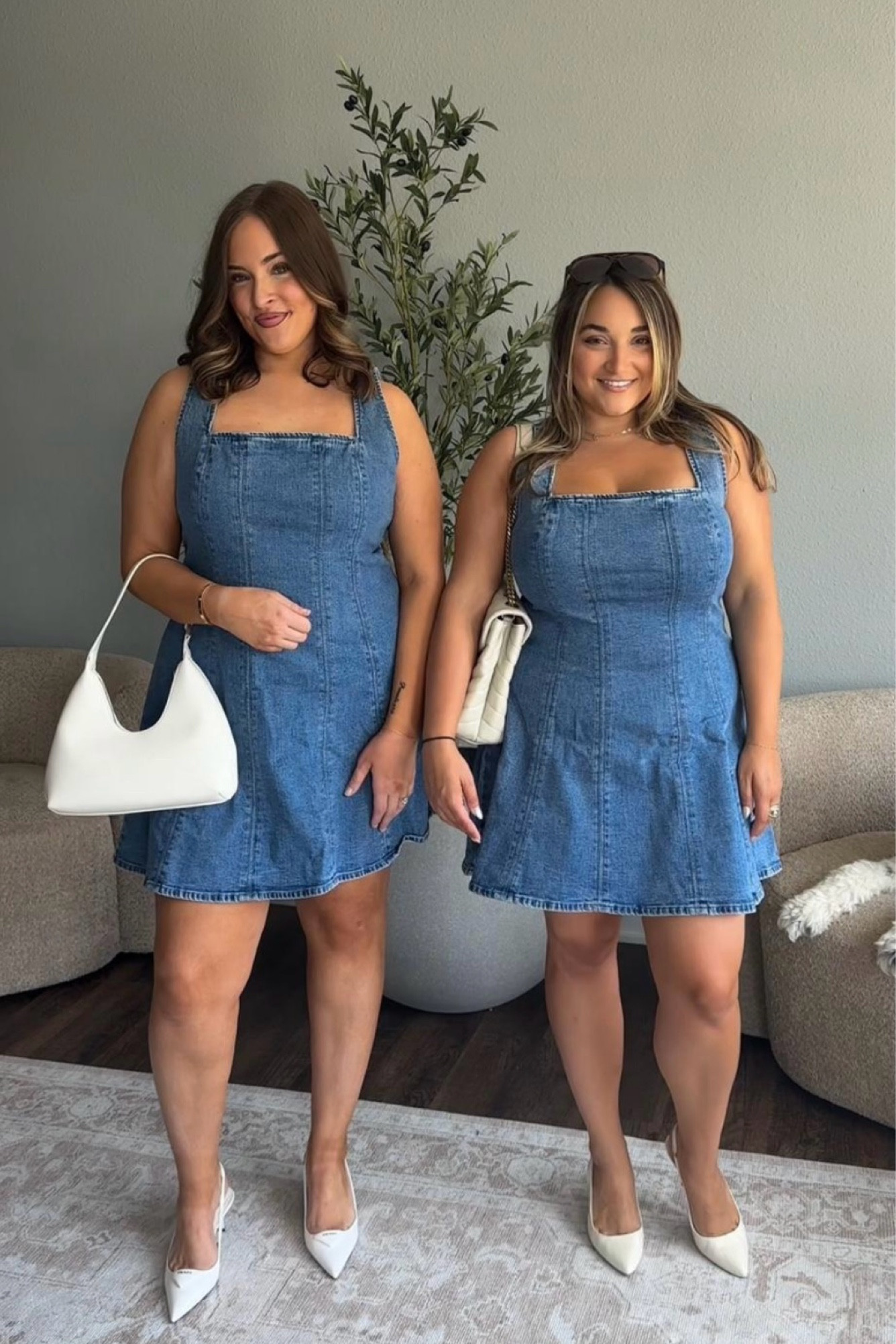 Chloe is in xl, I am in large

#LTKMidsize