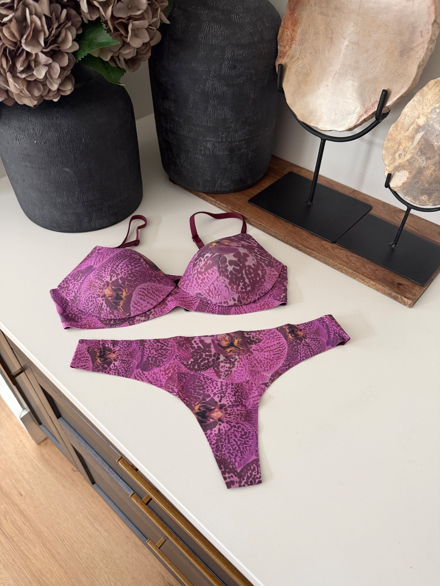 EBY Orchid Bra and Thong