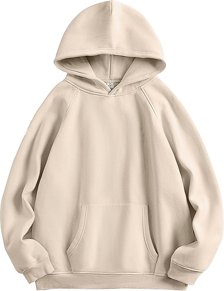 ANRABESS Women Hoodies Oversized Fleece Long Sleeve Comfy Casual Basic Pullover Sweatshirts 2025 ... | Amazon (US)