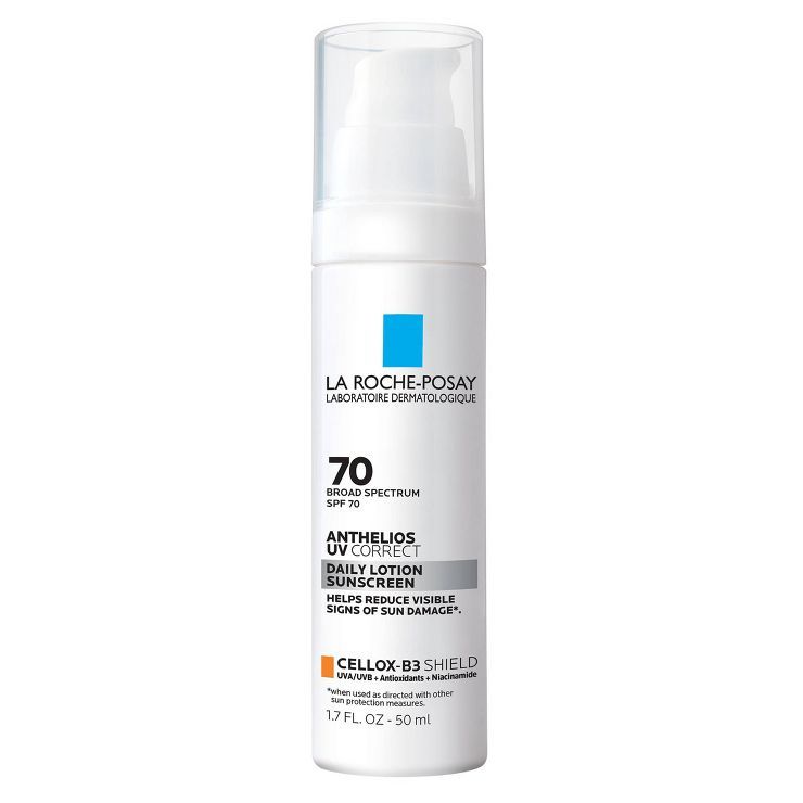 La Roche Posay Anthelios, UV Correct Daily Anti-Aging Face Sunscreen, Oxybenzone and Oil-Free She... | Target