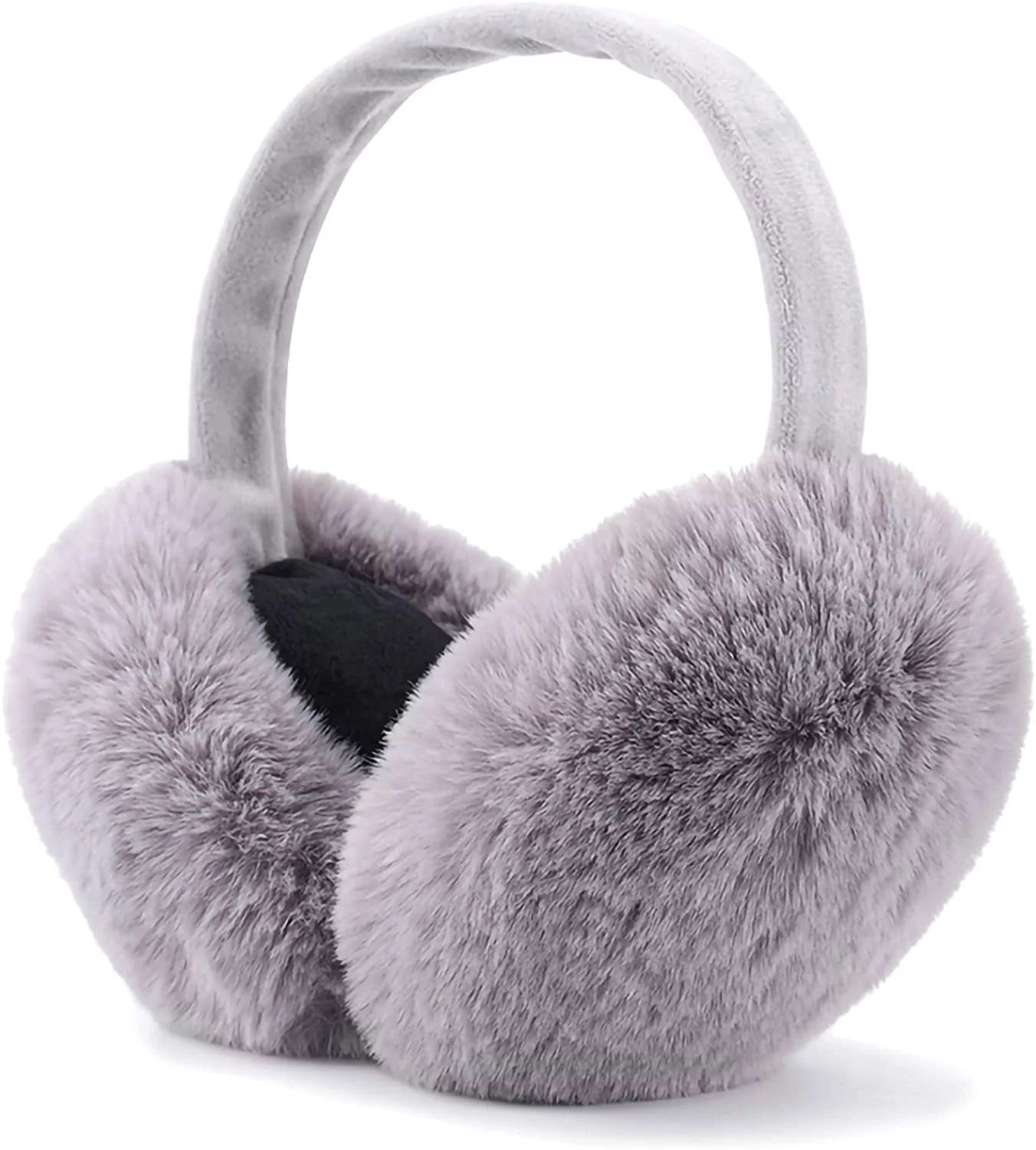 Winter Ear muffs Faux Fur Warm Earmuffs Cute Foldable Outdoor Ear Warmers For Women Girls - Walma... | Walmart (US)