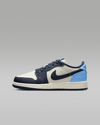 Air Jordan 1 Low OG "Obsidian" Big Kids' Shoes | Nike (US)