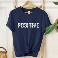Positive Mind Vibes Life T Shirt, Motivational Tee, Message Inspirational Quote, Womens Trendy Shirts, Gift For Her | Etsy (US)