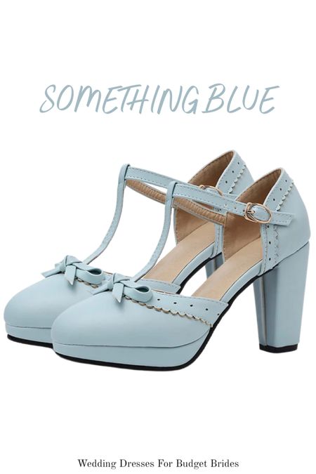 Blue bow t-strap block heel retro style shoes.

Something blue. Wedding heels. Wedding shoes. Bride shoes. Blue chunky heels. Bride. Bridal. Wedding. 

#LTKwedding #LTKshoecrush #LTKstyletip