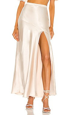 LPA Dalya Skirt in Cream from Revolve.com | Revolve Clothing (Global)