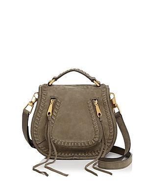 Rebecca Minkoff Vanity Small Nubuck Saddle Bag | Bloomingdale's (US)