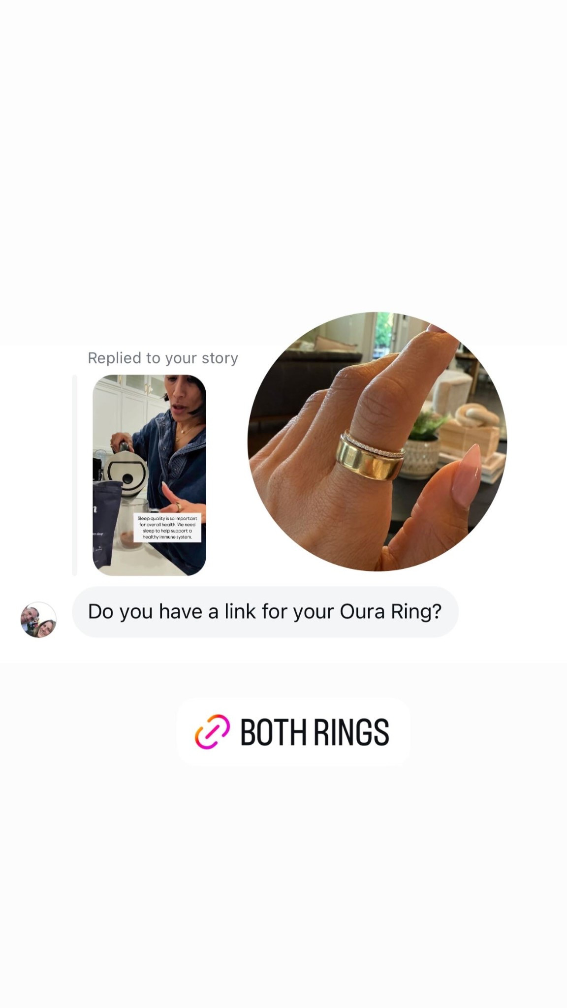 My rings linked here

#LTKOver40 #LTKActive #LTKGiftGuide