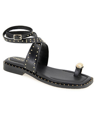 Women's Ravenn Square Toe Flat Sandals | Macy's