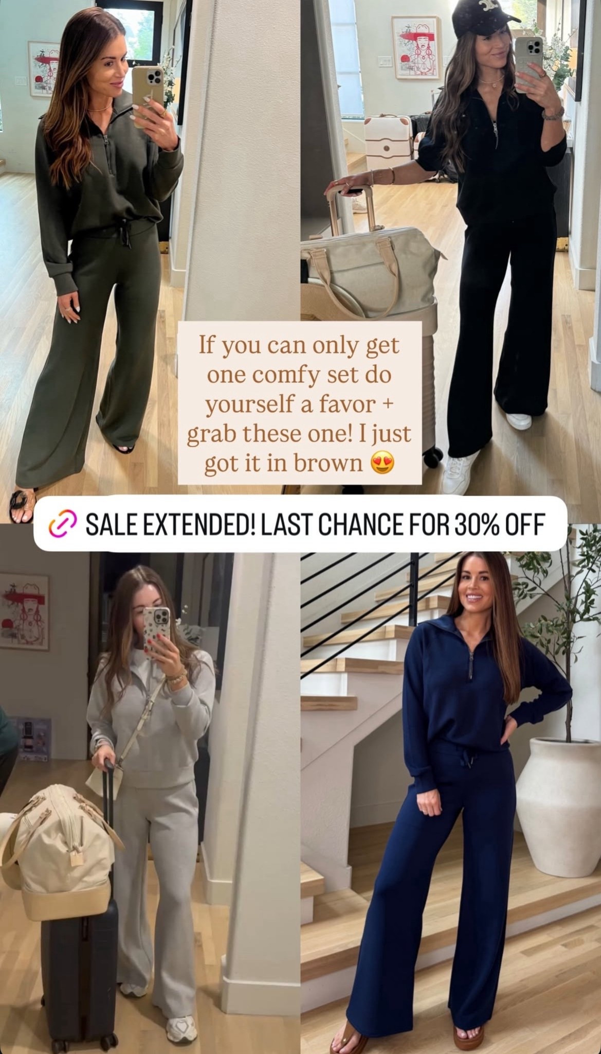 Sale Extended!! Last chance for 30% off at Spanx!

If you can only get one comfy set, do yourself a favor and grab this one! I just got it in brown!

#LTKGiftGuide #LTKootd #LTKHoliday