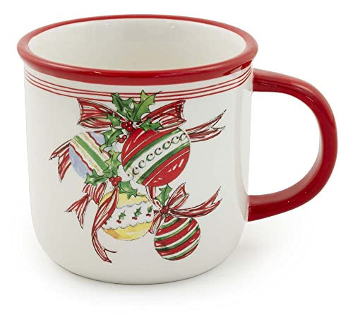 Boston International Holiday Ceramic Coffee/Tea Mug, 1 Count (Pack of 1), Christmas Bells | Amazon (US)