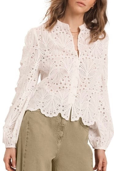 Lace top
Spring top  

#LTKSeasonal
