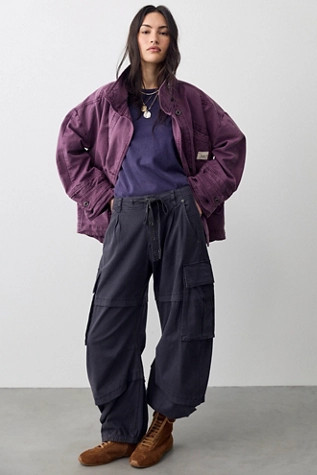 We The Free Reef Curved Twill Cargo Pants | Free People (Global - UK&FR Excluded)