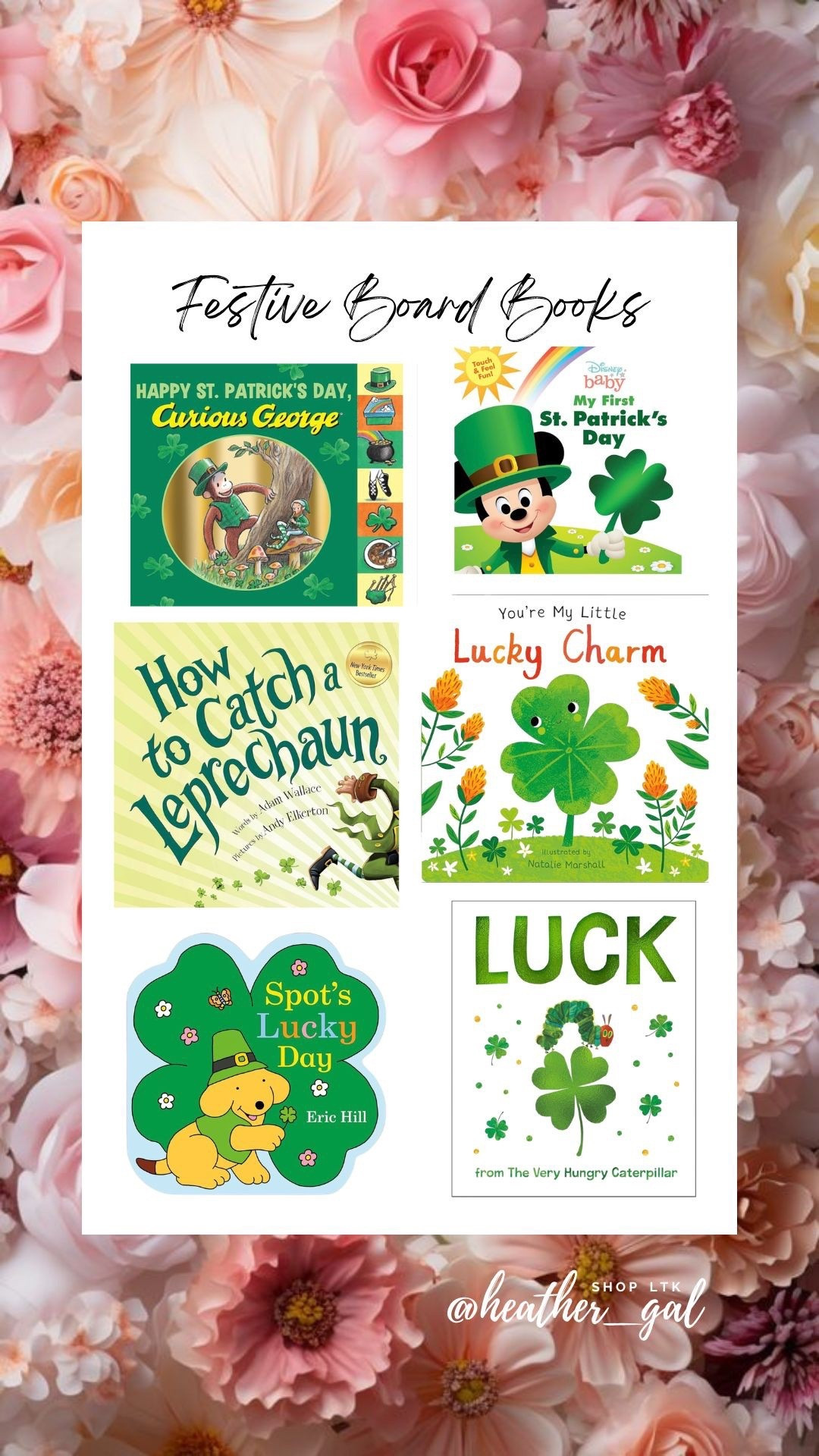 We love our seasonal board books! 🍀 

toddler board books, St Patrick’s Day books for toddlers, St Patrick’s Day board books, baby’s first St Patrick’s Day book, interactive board books for toddlers, lift the flap St Patrick’s Day book, touch and feel toddler books, holiday books for 1 year old, holiday books for 2 year old, preschool St Patrick’s Day books, shamrock themed kids books, leprechaun books for toddlers, festive kids bookshelf decor, seasonal toddler activities, spring holiday books for kids

#LTKBaby #LTKSeasonal #LTKKids