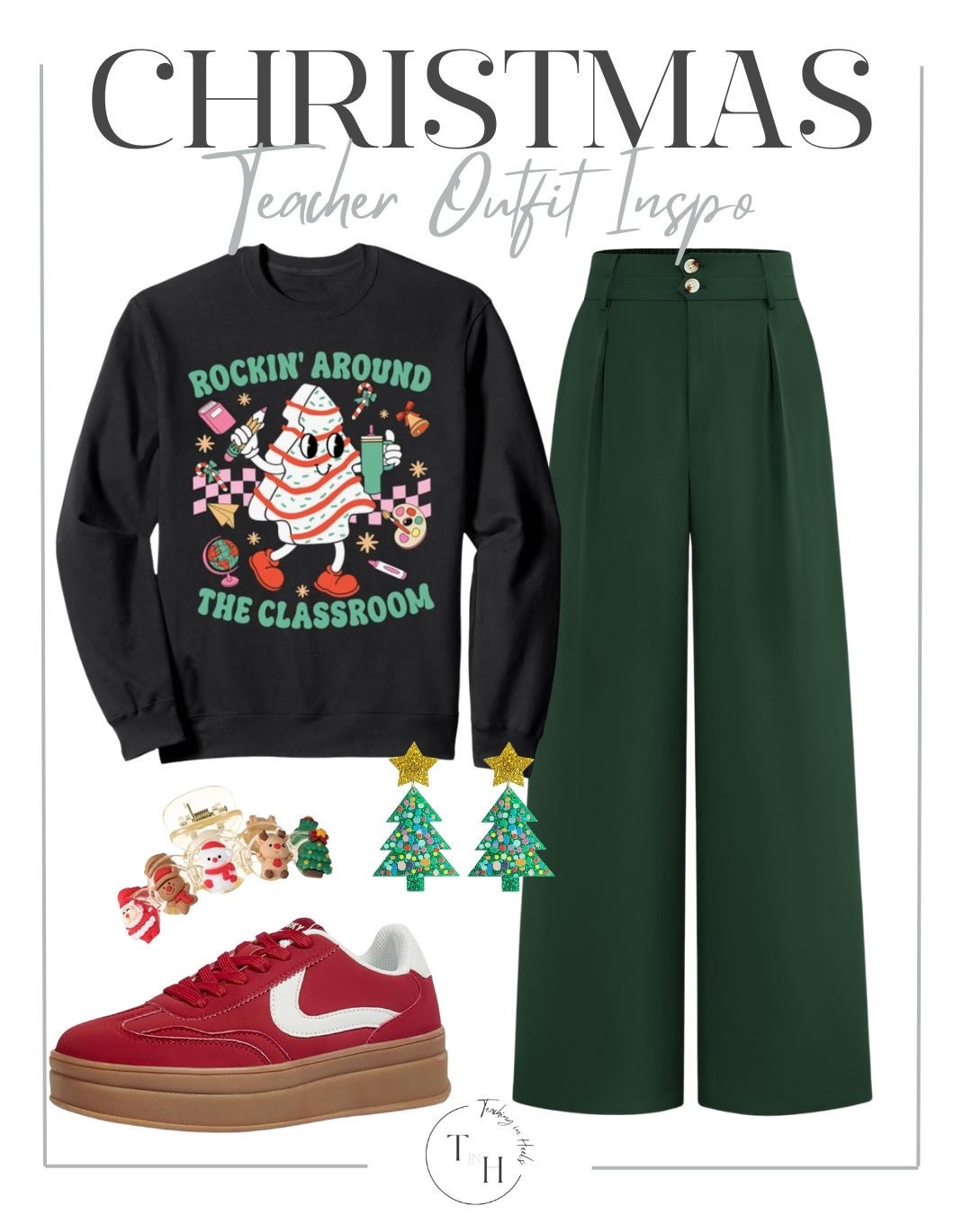 teacher  classroom style   teacher outfit  teacher style  teacher work style workwear  business casual  business office outfit  teacher ootd  teacherfit  ootd trendteacher  teacher outfits  teacher ootd  teacher outfit ideas  Christmas tree shirt  red shoes  Christmas outfit  holiday spirit week  teacher Christmas  Christmas claw clip


#LTKSeasonal #LTKHoliday #LTKGiftGuide