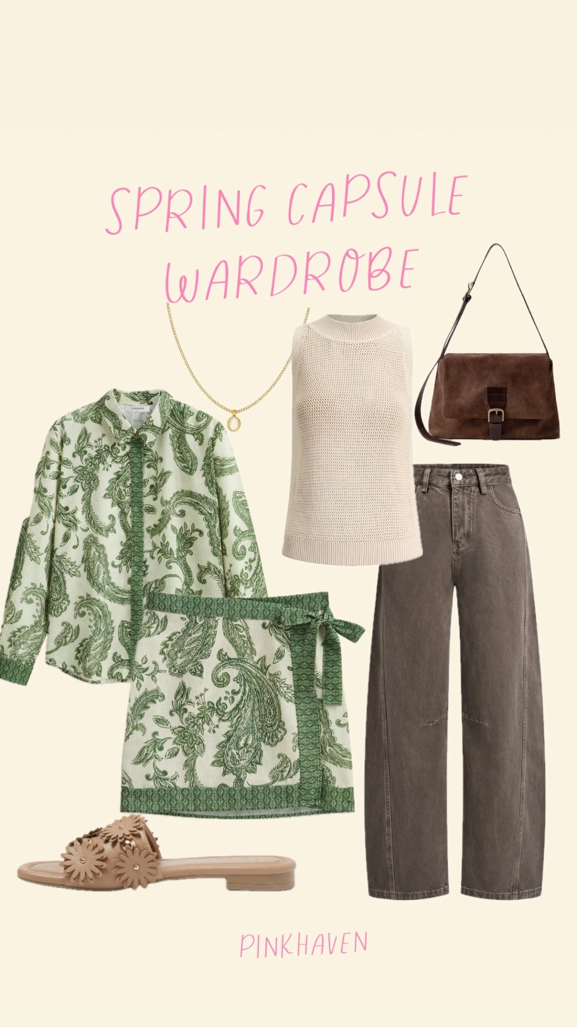 Women’s spring capsule finds 


#set #springstyoe #springoutfit #springoutfit2026 #womens #wideleg #barreljeans 

#LTKSaleAlert #LTKootd #LTKU