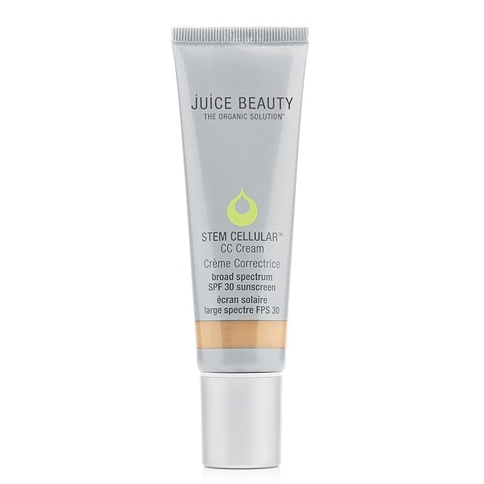 Juice Beauty STEM CELLULAR CC Cream with SPF 30 -Beach Glow, Natural-Looking Coverage, Sun Protec... | Amazon (US)
