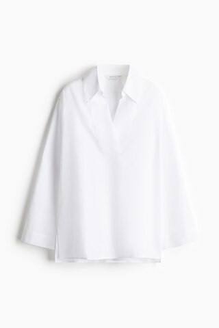 Ramie popover shirt | H&M (UK, MY, IN, SG, PH, TW, HK)