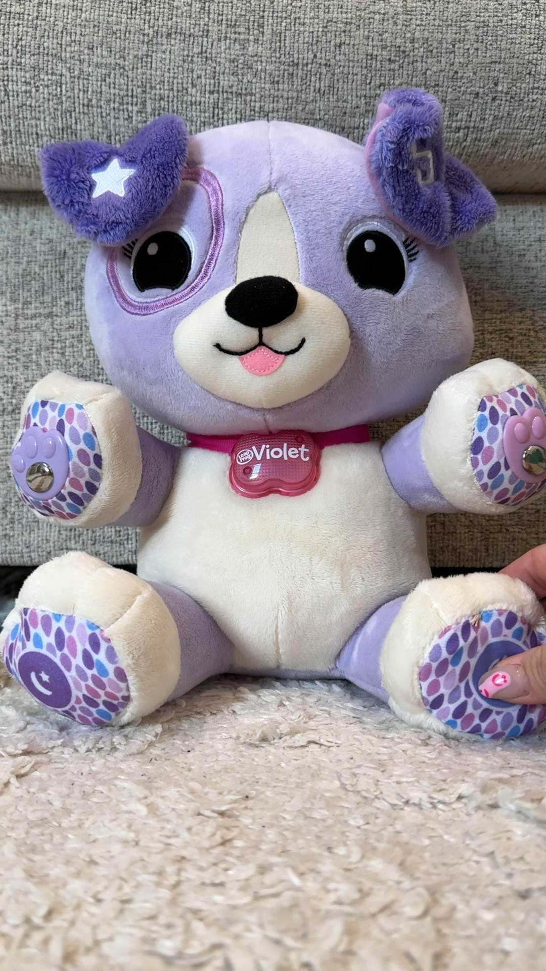 This toy is so awesome!! You can personalize it by adding your child’s name, favorite color, animal & food! A must have for the littles💜

#leapfrog #learningtoy #personalizedtoy #targettoys #target 

#LTKKids #LTKxTarget #LTKSaleAlert