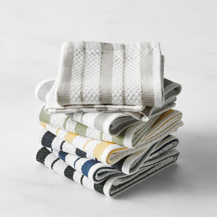 Williams Sonoma Classic Stripe Dishcloths | Williams-Sonoma