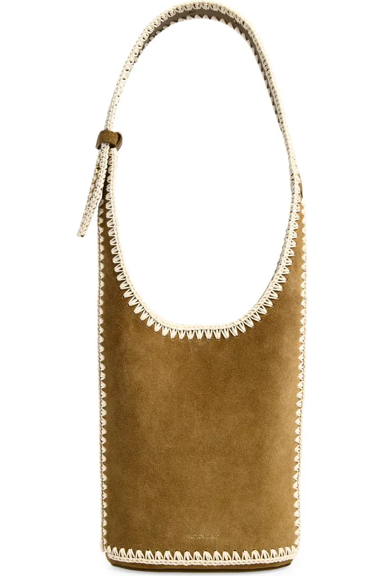 Small Whipstitch Loop Suede Shoulder Bag (Women) | Nordstrom | Nordstrom