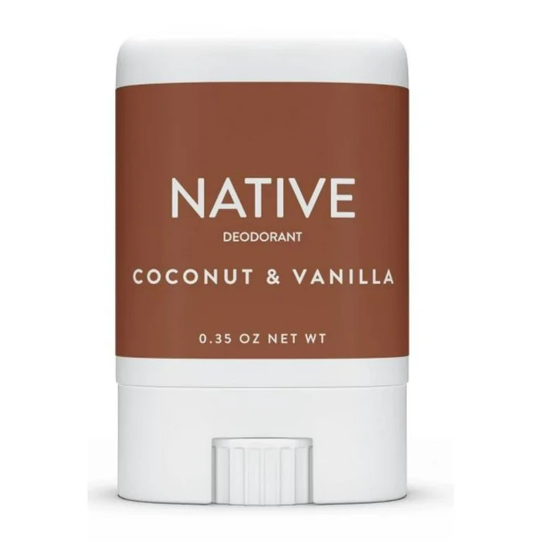 Native Travel-sized Deodorant, Coconut & Vanilla , Aluminum Free, 0.35 oz | Walmart (US)