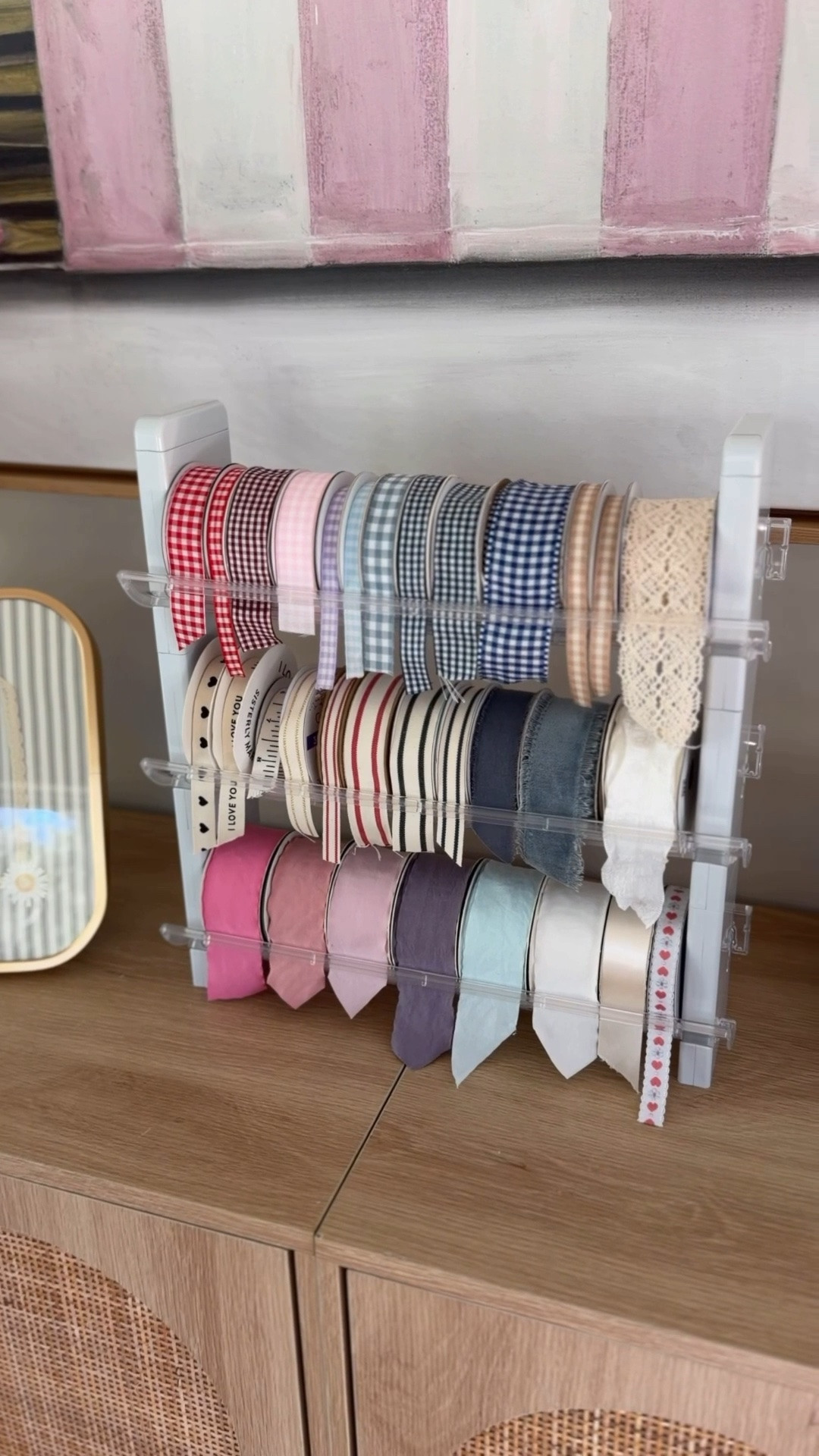 Me every season: “I know I have that ribbon somewhere…” 🎀
Meanwhile I’m elbow deep in bins making the same mess over and over. These just made everything so much easier to see, organize, and switch out whenever I want. 🤌🏼
Truly where have these been all my life?

#LTKHome #LTKmomlife #LTKSaleAlert
