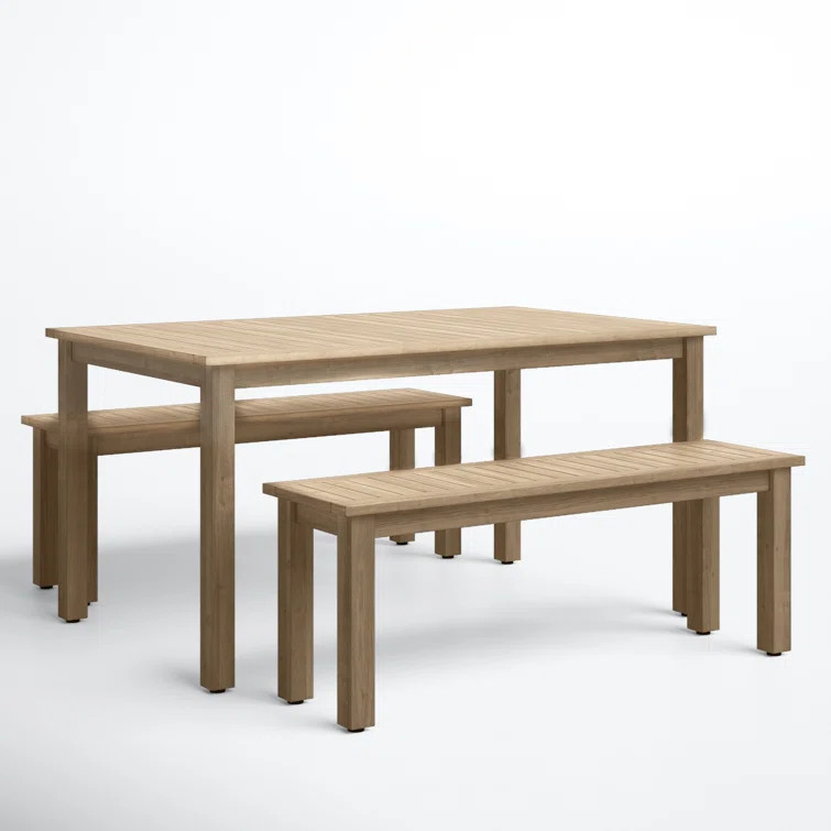 Bowery Rectangular 6 - Person Outdoor Dining Set | Wayfair North America