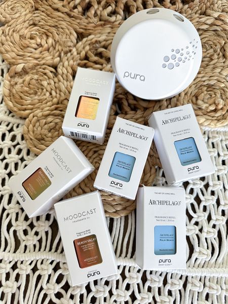 Some of my favorite summer fragrances. We love our Pura Smart Diffusers—our home always smells amazing! 

For reference our home is 4,500 sq. feet & we have 3 total diffusers; 2 upstairs on opposite sides & 1 in the common area downstairs.

Home Must Haves - Home Fragrance - #pura  #homerefresh #fragrance #homefragrance

#LTKhome #LTKfamily #LTKSeasonal