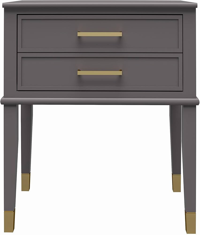 CosmoLiving by Cosmopolitan Westerleigh End Table,Graphite Grey | Amazon (US)