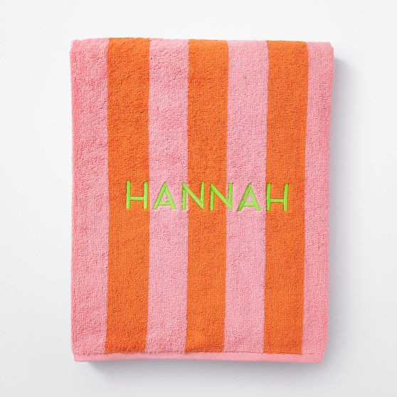 Cabana Stripe Towel | Mark and Graham
