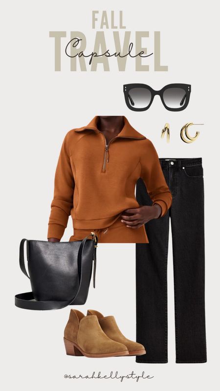Fall travel capsule, travel outfits, holiday travel essentials, fall outfit, Sarah Kelly Style

#LTKstyletip #LTKtravel #LTKSeasonal