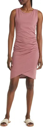 Ruched Side Sleeveless Dress | Nordstrom