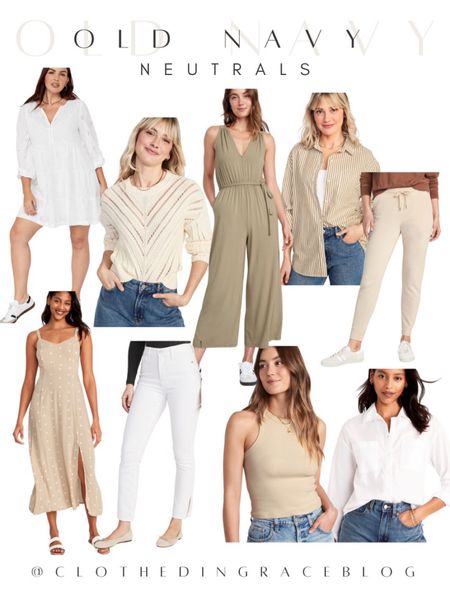 Neutral new arrivals at Old Navy today! 