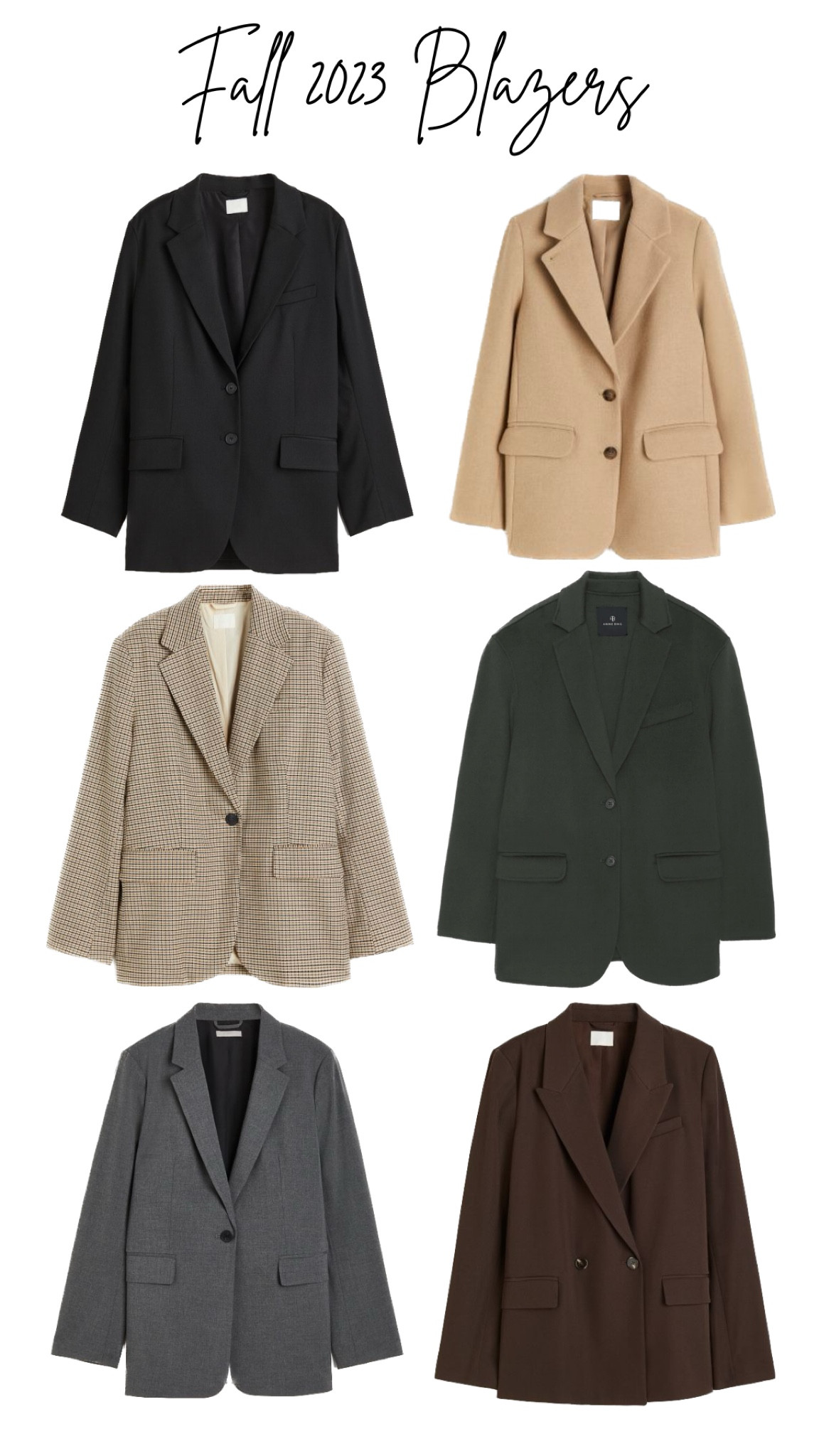 Staples blazers to get you through the fall!

#LTKSeasonal #LTKstyletip