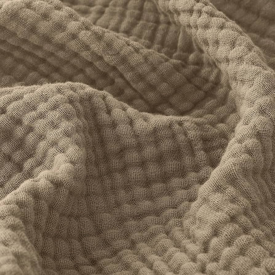 EMME Muslin Blankets for Adults Throw Blanket for Couch Breathable Gauze Soft Lightweight Airy Ta... | Amazon (US)