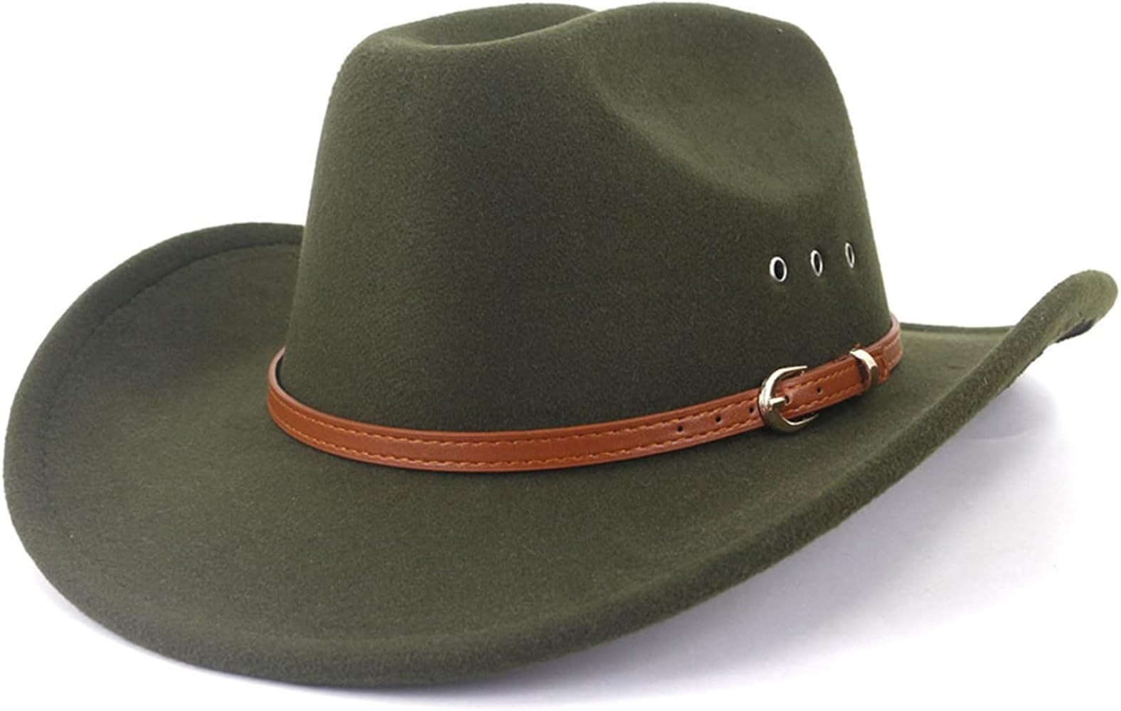 Cowboy Hat for Women and Men Felt Wide Brim Classic Outdoor Fedora Hats Western Cowboy Cowgirl Ha... | Amazon (US)