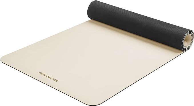 Retrospec Laguna 5mm Yoga Mat - Fitness Mat for Women, Men & Children, Slip-Resistant and Moistur... | Amazon (US)
