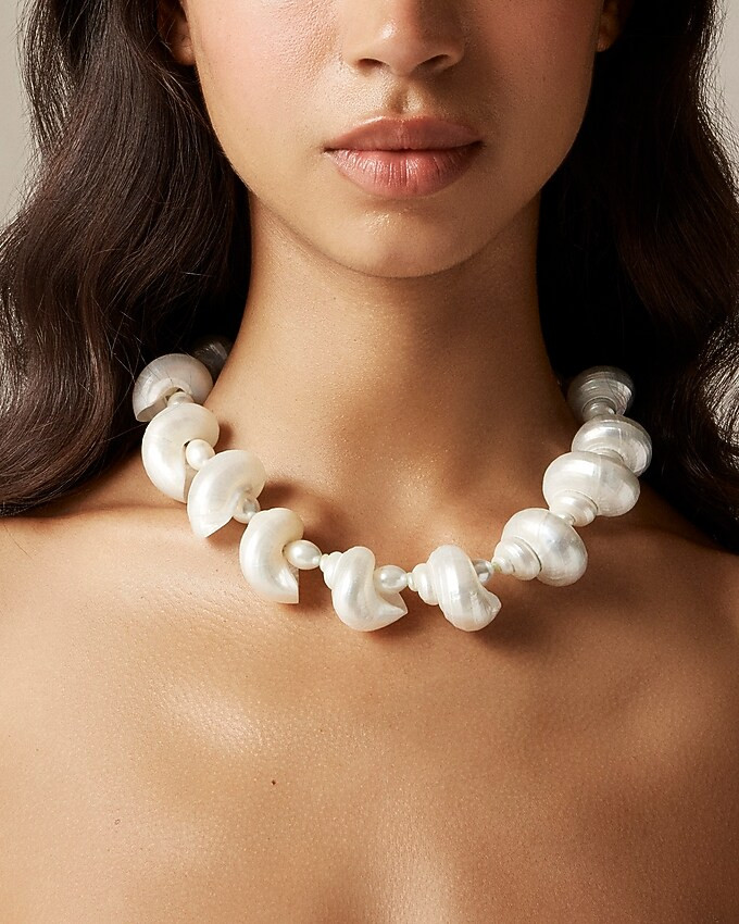 Turbo shell necklace | J. Crew US