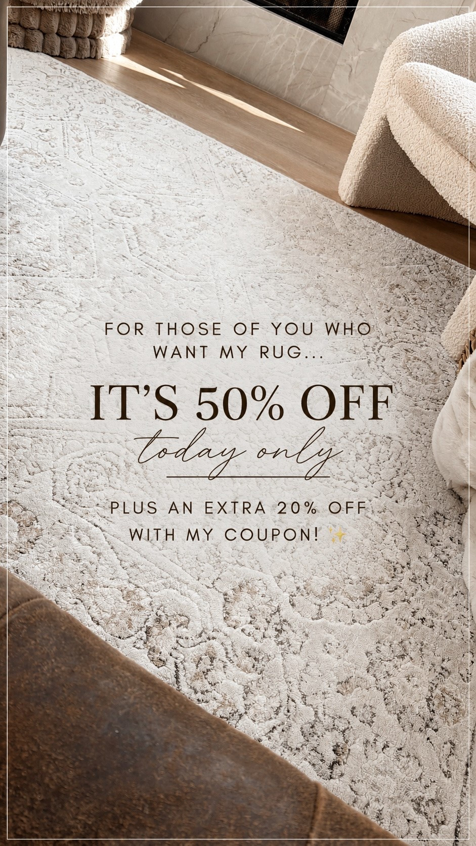 My area rug is on sale! I have the beige in 8x10 ✨

#LTKSaleAlert #LTKHome